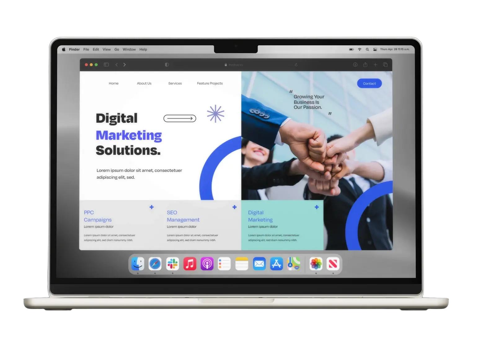 A MacBook Pro.